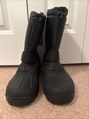 3M Thinsulate Black Men's Rain & Snow Boots